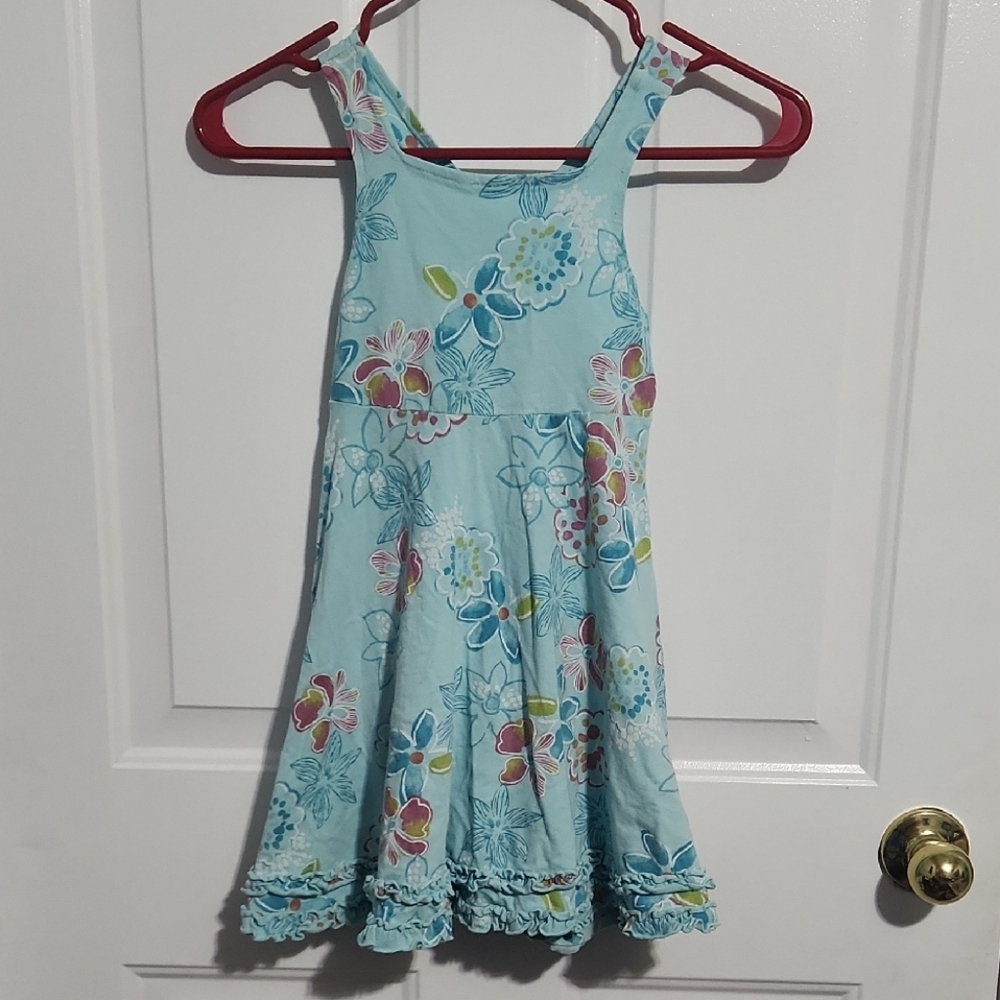 Fresh Produce Light Blue Floral Dress